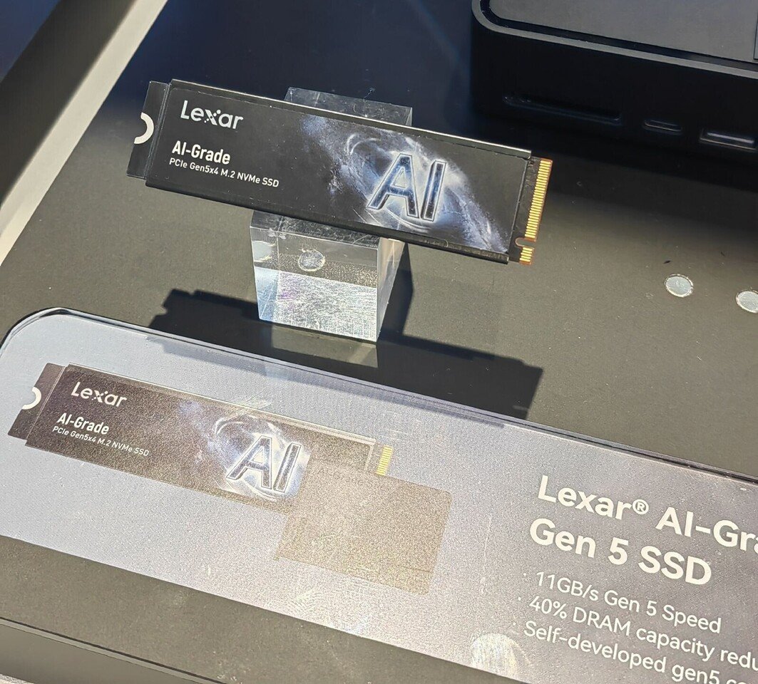 内存太贵？Lexar用SSD给AI大模型“减负”