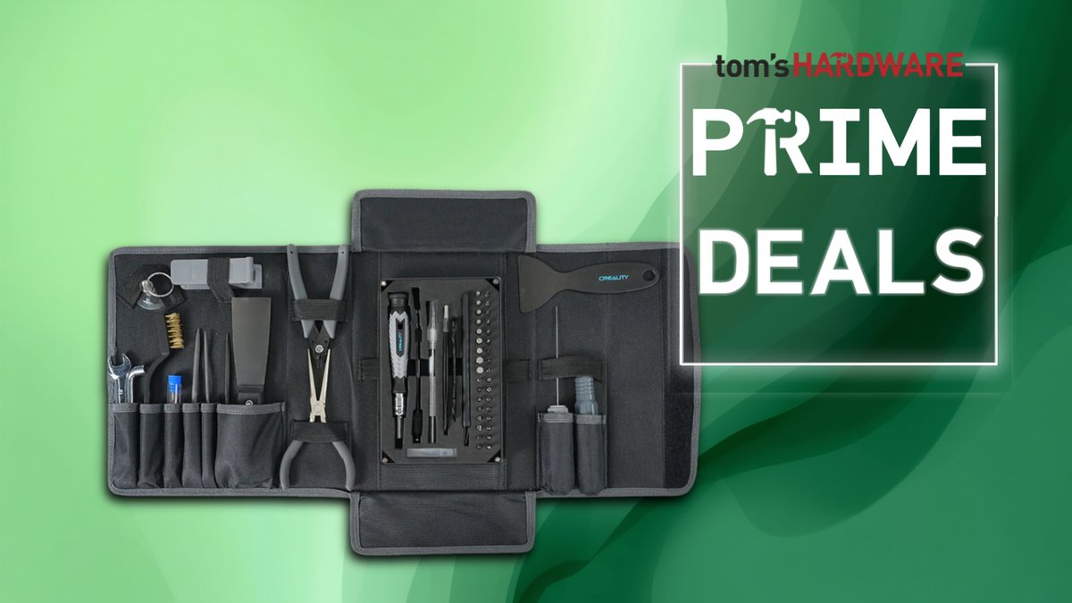Prime Day神器：Creality 74件工具包25美元，3D打印玩家必入